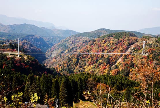 秋色染九州~水前寺.湯布院.熊本城.菊池溪谷.別府溫泉五日
