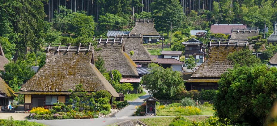 關西魅力水鄉~八幡堀川遊船.金閣寺.美山合掌村五日